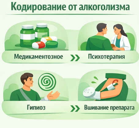 кодирование от алкоголизма в Бакале Санати